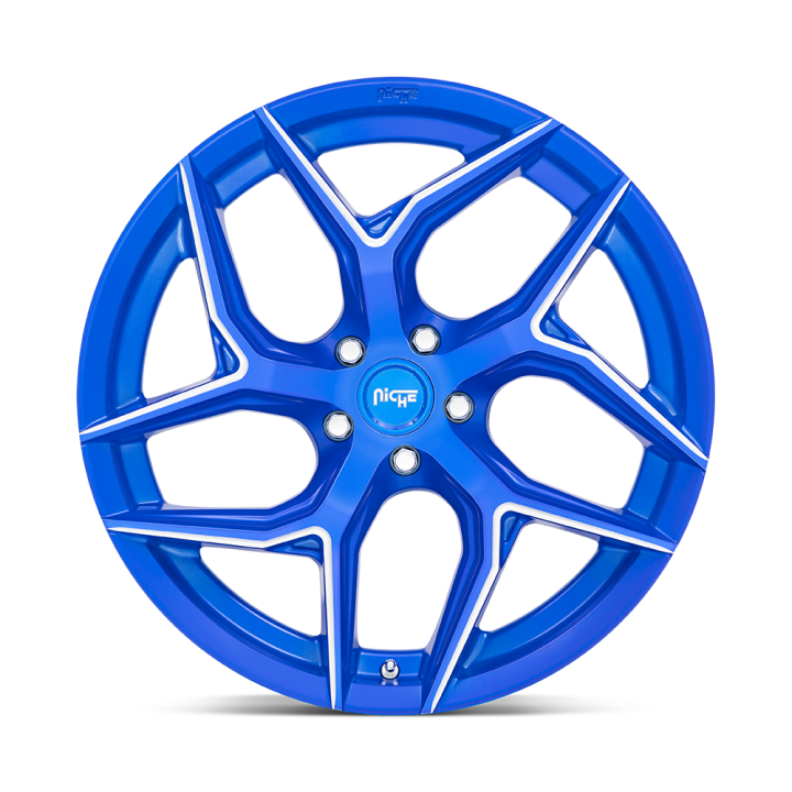 Felga aluminiowa M268 TORSION Anodized Blue Milled NICHE ROAD WHEELS - ujęcie 2