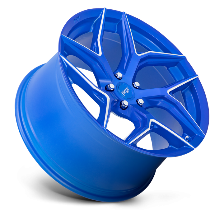 Felga aluminiowa M268 TORSION Anodized Blue Milled NICHE ROAD WHEELS - ujęcie 3