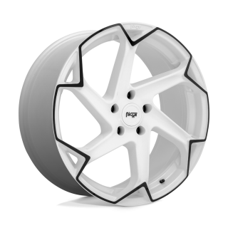 Felga aluminiowa M257 FLASH Gloss White W/ Black NICHE ROAD WHEELS