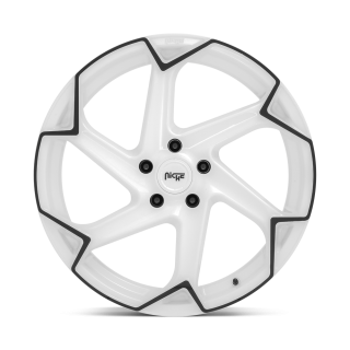 Felga aluminiowa M257 FLASH Gloss White W/ Black NICHE ROAD WHEELS - ujęcie 2