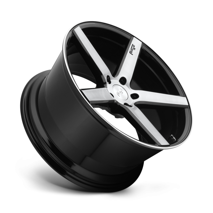 Felga aluminiowa M124 MILAN Gloss Black Brushed NICHE ROAD WHEELS - ujęcie 2