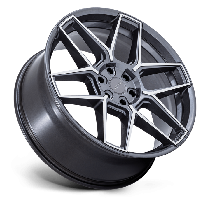 Felga aluminiowa NC281 RISE Anthracite W/ Machined Face NICHE ROAD WHEELS - ujęcie 4