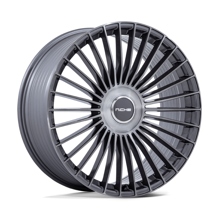 Felga aluminiowa NC282 SERENE Gloss Titanium Brushed NICHE ROAD WHEELS