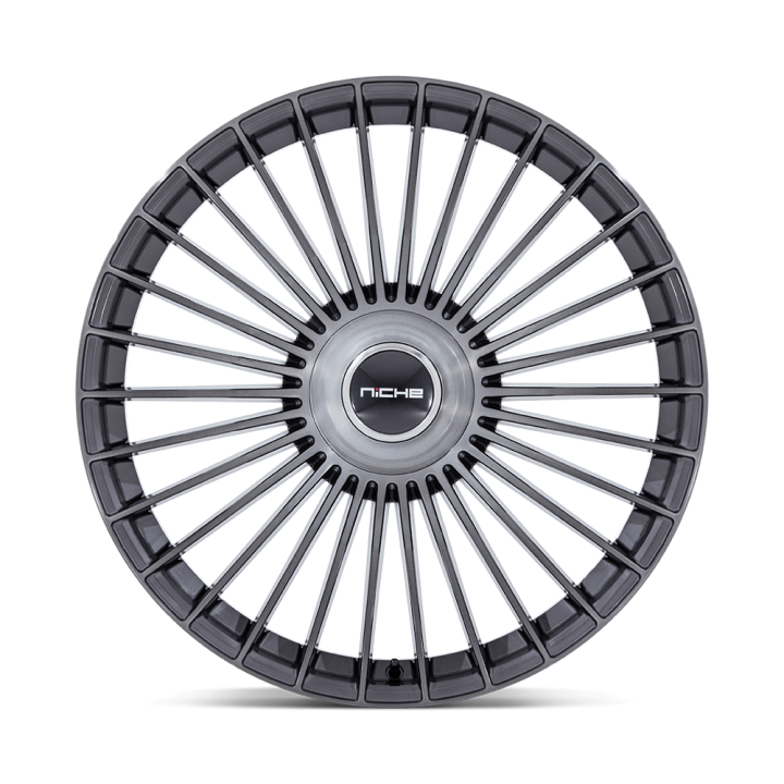 Felga aluminiowa NC282 SERENE Gloss Titanium Brushed NICHE ROAD WHEELS - ujęcie 2