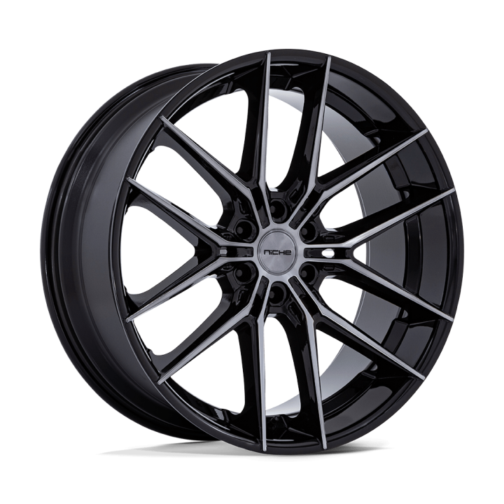 Felga aluminiowa NC280 PRODIGY 6 Gloss Black Dark Tinted Clear NICHE ROAD WHEELS