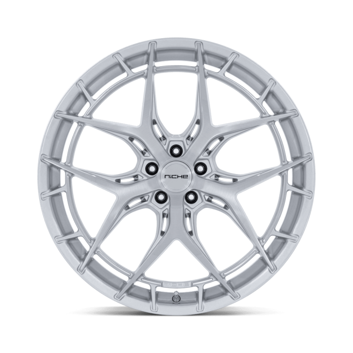 Felga aluminiowa NC286 RIVIERA Gloss Silver W/ Brushed Face NICHE ROAD WHEELS - ujęcie 2