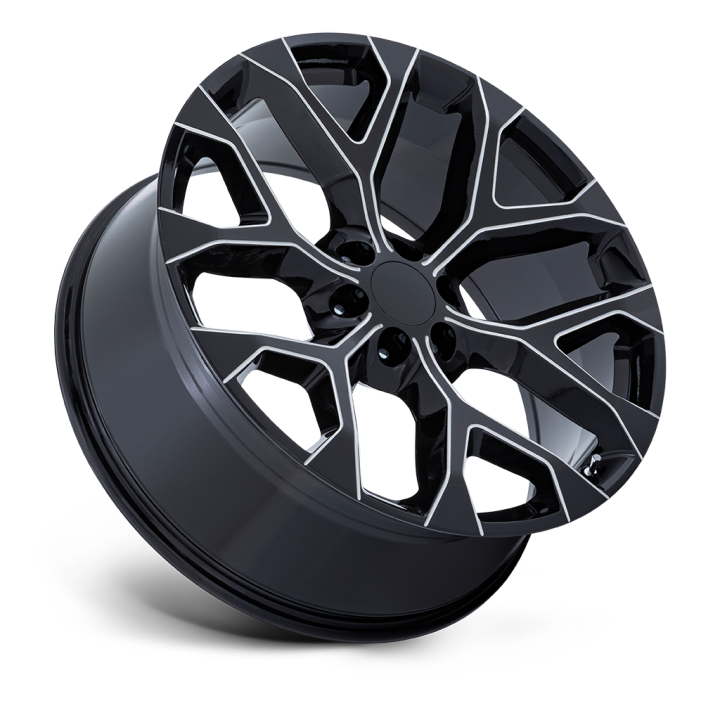Felga aluminiowa PR177 Gloss Black W/ Machined Face PERFORMANCE REPLICAS