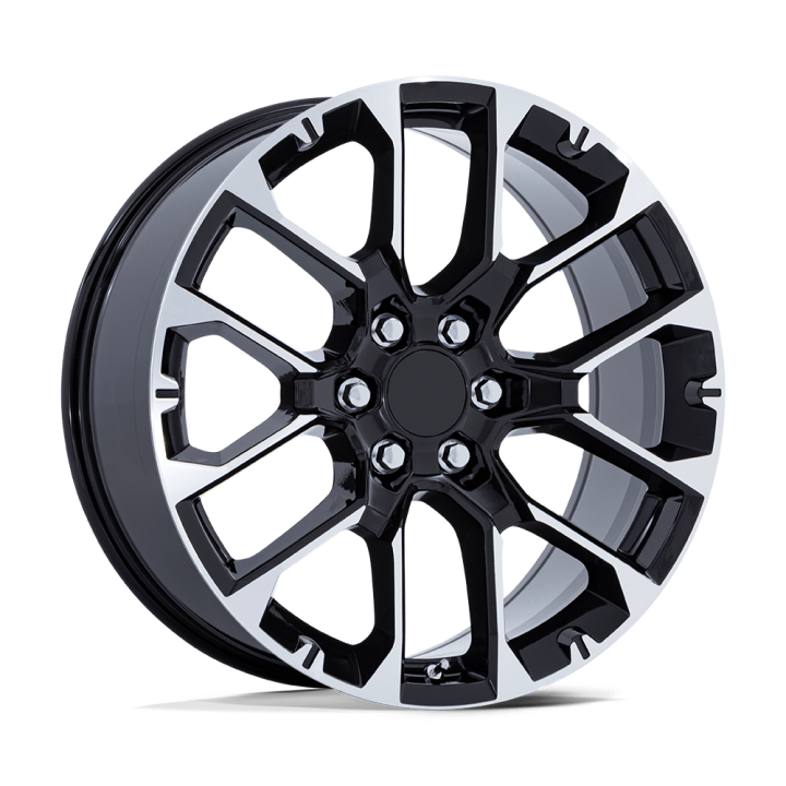 Felga aluminiowa PR224 Gloss Black W/ Machined Face PERFORMANCE REPLICAS
