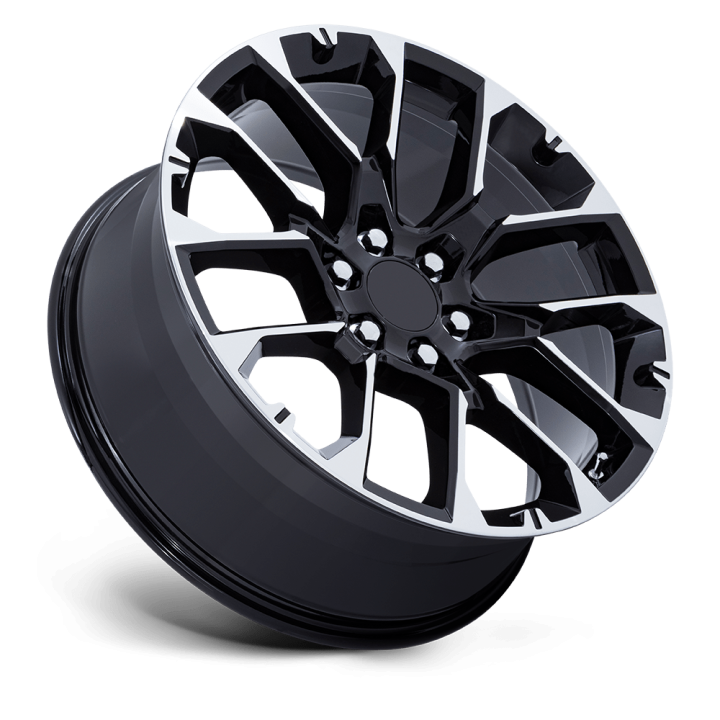 Felga aluminiowa PR224 Gloss Black W/ Machined Face PERFORMANCE REPLICAS - ujęcie 3