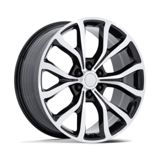 Felga aluminiowa PR230 Gloss Black Machined PERFORMANCE REPLICAS