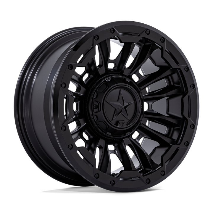 Felga aluminiowa XD870 BOMBER Matte Black W/ Gloss Black Ring XD Series