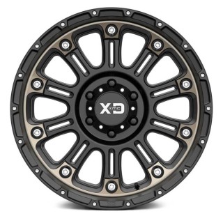 Felga aluminiowa XD829 Hoss II Satin Black/Machined Dark Tint XD Series - ujęcie 2