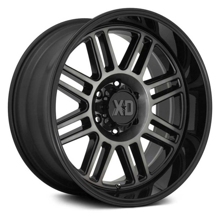 Felga aluminiowa XD850 Cage Gloss Black/Gray Tint XD Series