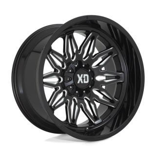 Felga aluminiowa XD859 GUNNER Gloss Black Milled XD SERIES