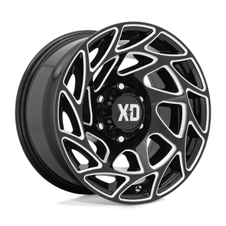 Felga aluminiowa XD860 ONSLAUGHT Gloss Black Milled XD SERIES
