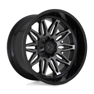 Felga aluminiowa XD859 GUNNER Gloss Black Machined W/ Gray Tint XD SERIES
