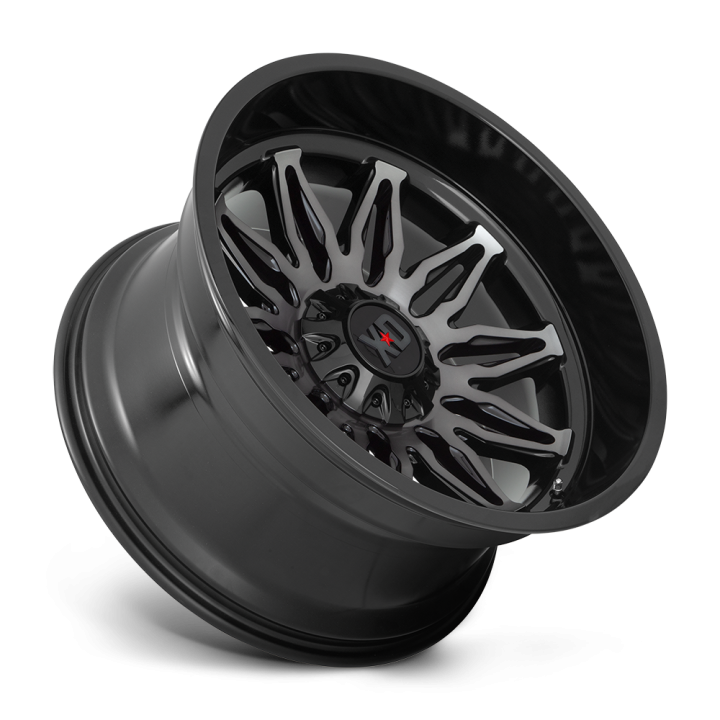 Felga aluminiowa XD859 GUNNER Gloss Black Machined W/ Gray Tint XD SERIES - ujęcie 4