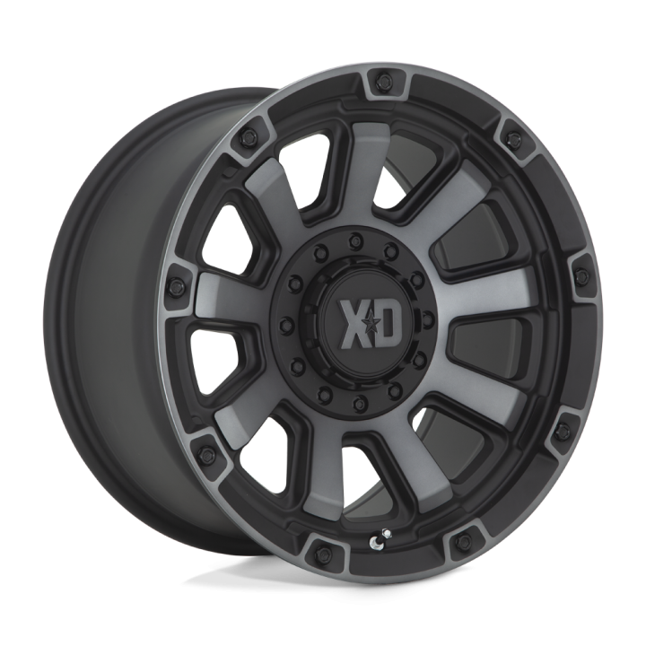 Felga aluminiowa XD852 GAUNTLET Satin Black W/ Gray Tint XD SERIES