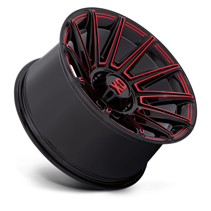 Felga aluminiowa XD867 SPECTER Gloss Black W/ Red Tint XD SERIES - ujęcie 2