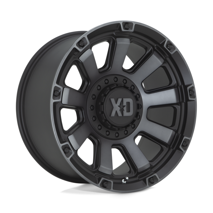 Felga aluminiowa XD852 GAUNTLET Satin Black W/ Gray Tint XD SERIES