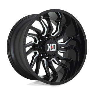 Felga aluminiowa XD858 TENSION Gloss Black Milled XD SERIES - ujęcie 2