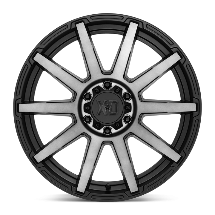 Felga aluminiowa XD847 OUTBREAK Satin Black W/ Gray Tint XD SERIES - ujęcie 2