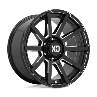 Felga aluminiowa XD847 OUTBREAK Gloss Black Milled XD SERIES
