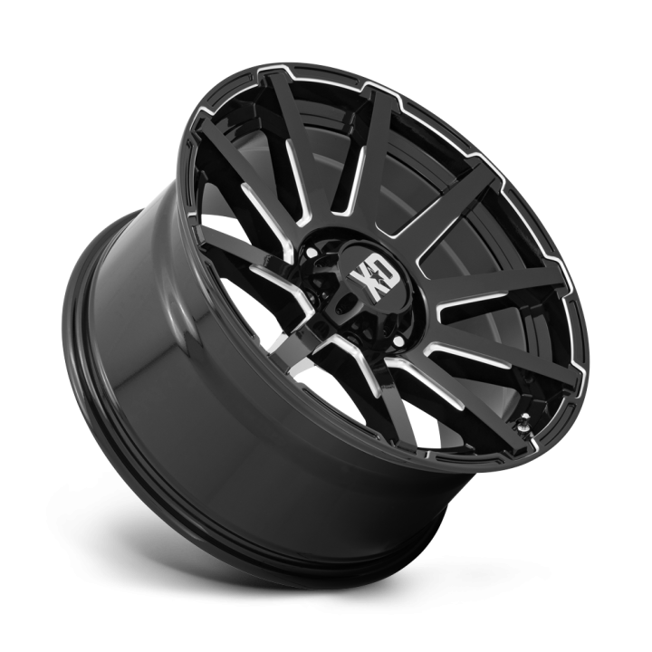 Felga aluminiowa XD847 OUTBREAK Gloss Black Milled XD SERIES - ujęcie 2