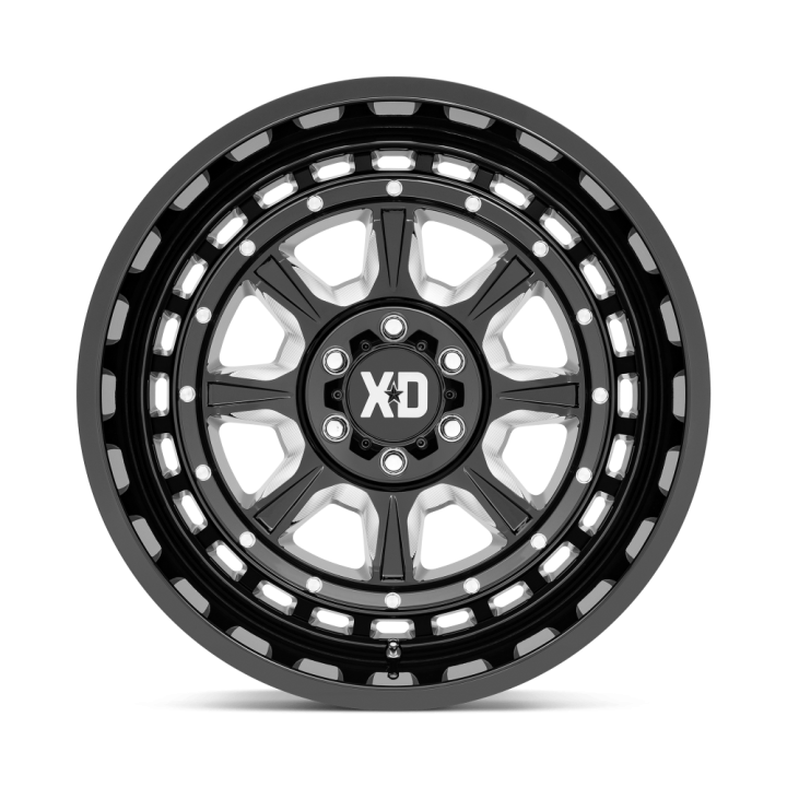 Felga aluminiowa XD866 OUTLANDER Gloss Black Milled XD SERIES - ujęcie 3