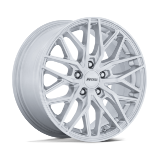 Felga aluminiowa PE004 P3E Machined W/ Brushed Gloss Silver PETROL
