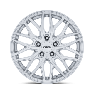 Felga aluminiowa PE004 P3E Machined W/ Brushed Gloss Silver PETROL - ujęcie 2