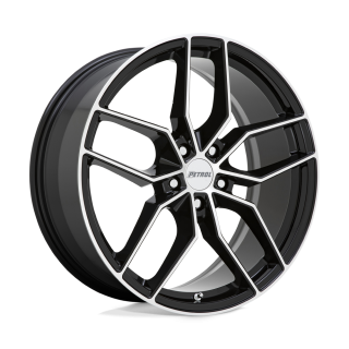 Felga aluminiowa P5C Gloss Black W/ Machined Face PETROL