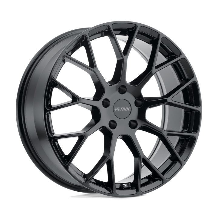 Felga aluminiowa P2B Gloss Black PETROL