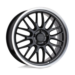 Felga aluminiowa P4C Gloss Black W/ Machined Cut Lip PETROL