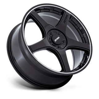 Felga aluminiowa PE003 P2E Gloss Black W/ Machined Lip PETROL - ujęcie 2