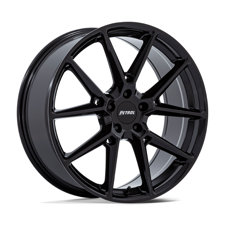 Felga aluminiowa PE002 P1E Gloss Black PETROL