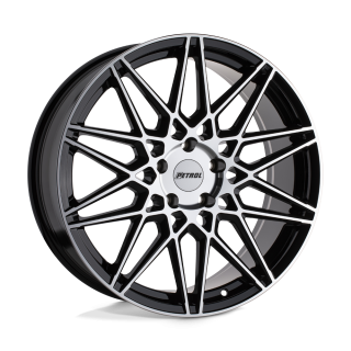 Felga aluminiowa P3C Gloss Black W/ Machined Face PETROL