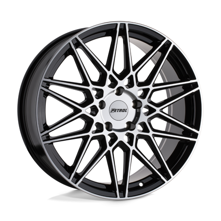 Felga aluminiowa P3C Gloss Black W/ Machined Face PETROL
