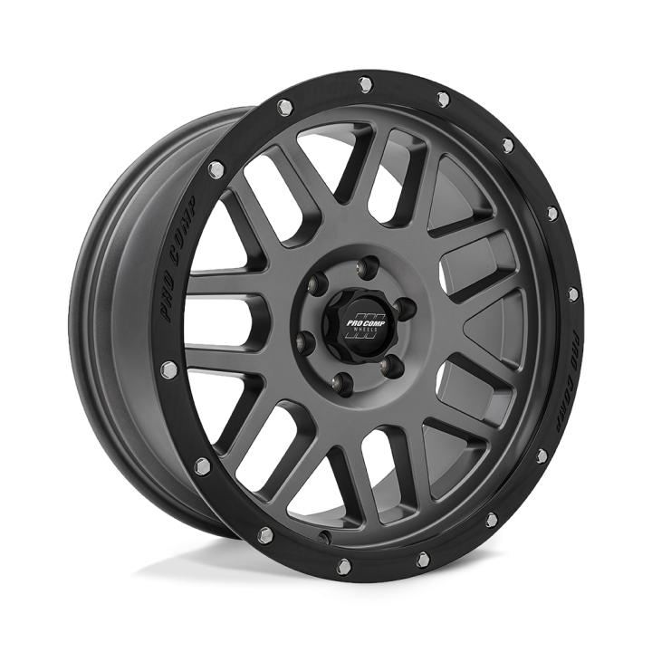 Felga aluminiowa PA40 VERTIGO Dark Gray W/ Black Lip PRO COMP
