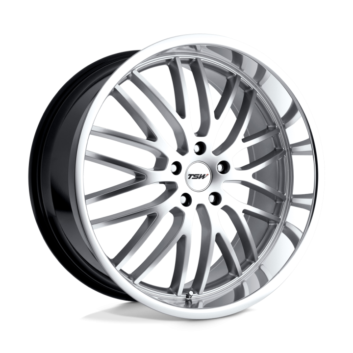 Felga aluminiowa SNETTERTON Hyper Silver W/ Mirror Cut Lip TSW