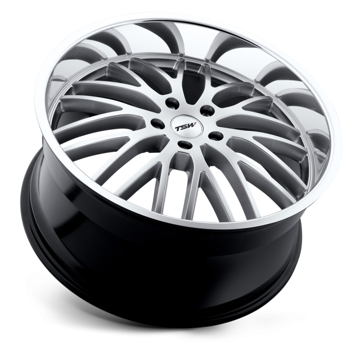 Felga aluminiowa SNETTERTON Hyper Silver W/ Mirror Cut Lip TSW - ujęcie 2