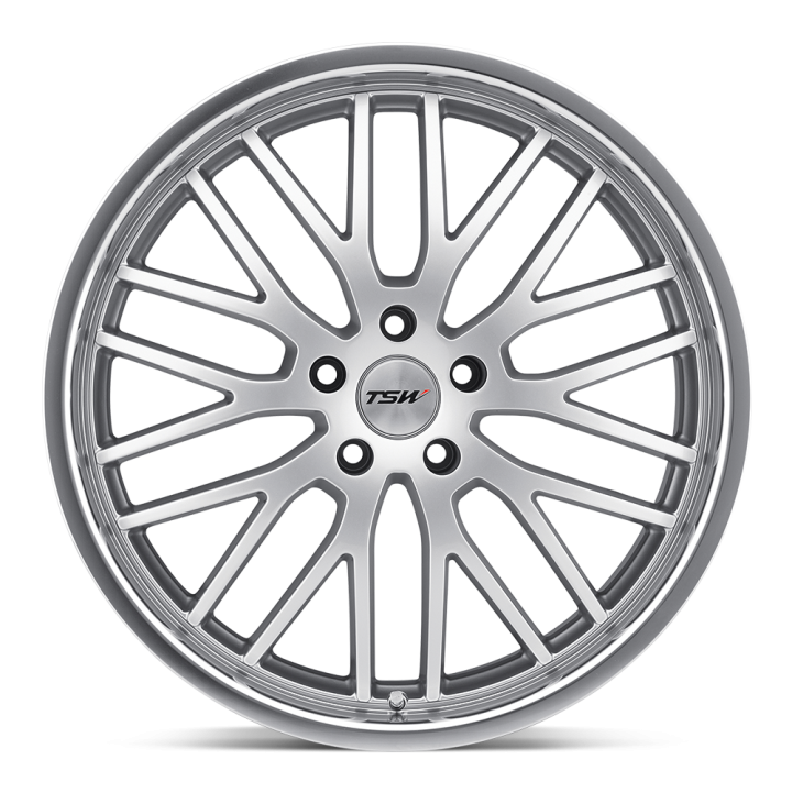 Felga aluminiowa SNETTERTON Hyper Silver W/ Mirror Cut Lip TSW - ujęcie 3
