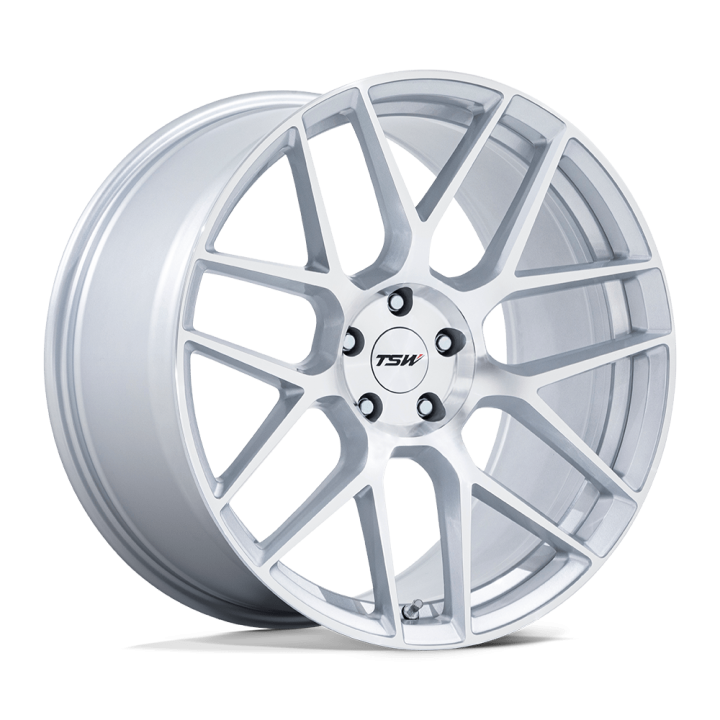 Felga aluminiowa TW002 LASARTHE Gloss Silver Machined TSW