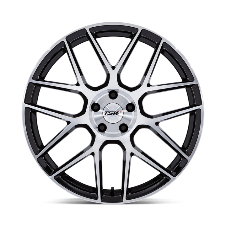 Felga aluminiowa TW002 LASARTHE Gloss Black Machined TSW - ujęcie 3