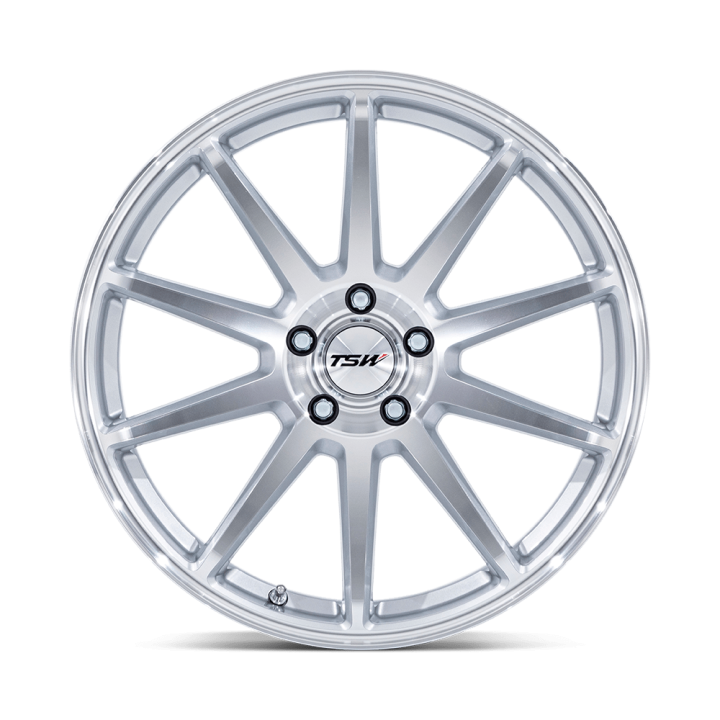 Felga aluminiowa TW004 CANARD Gloss Silver W/ Machined Face TSW - ujęcie 3