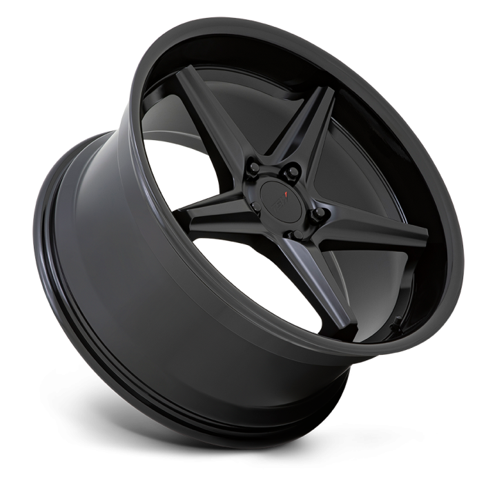 Felga aluminiowa LAUNCH Matte Black W/ Gloss Black Lip TSW - ujęcie 2