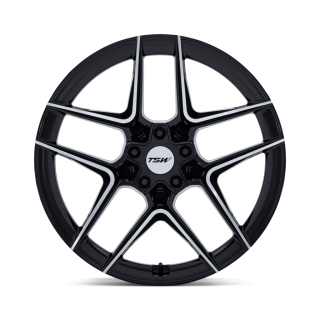 Felga aluminiowa TW008 SLIPSTREAM Gloss Black Machined TSW - ujęcie 2