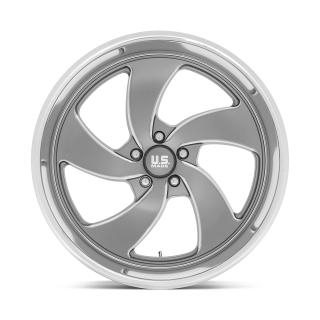 Felga aluminiowa U133 DESPERADO Anthracite Milled Diamond Cut Lip US MAGS 10.5x22 ET1 5x127 R - ujęcie 2
