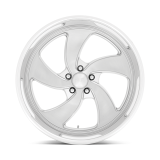 Felga aluminiowa U134 DESPERADO Silver Brushed Face Milled Diamond Cut Lip US MAGS 10.5x22 ET1 5x127 R - ujęcie 2