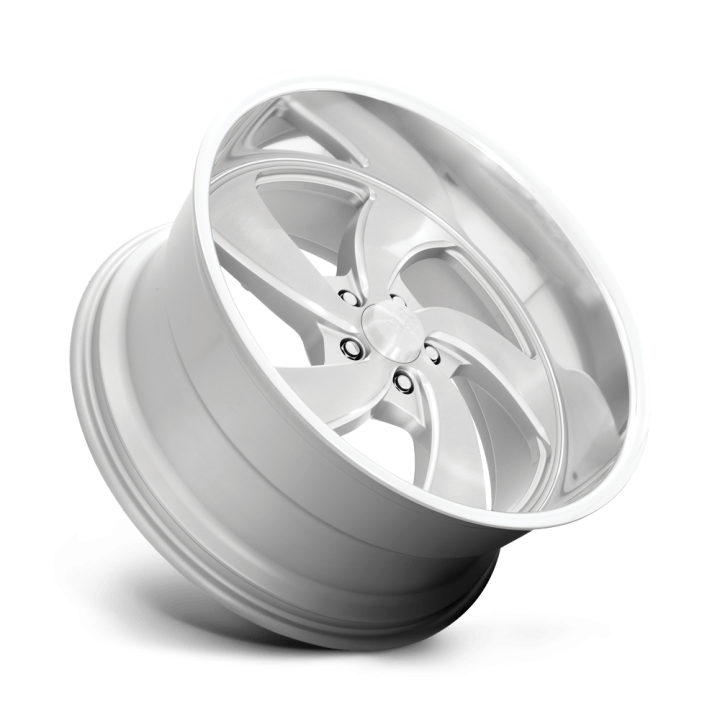 Felga aluminiowa U134 DESPERADO Silver Brushed Face Milled Diamond Cut Lip US MAGS 10.5x22 ET1 5x127 R - ujęcie 3